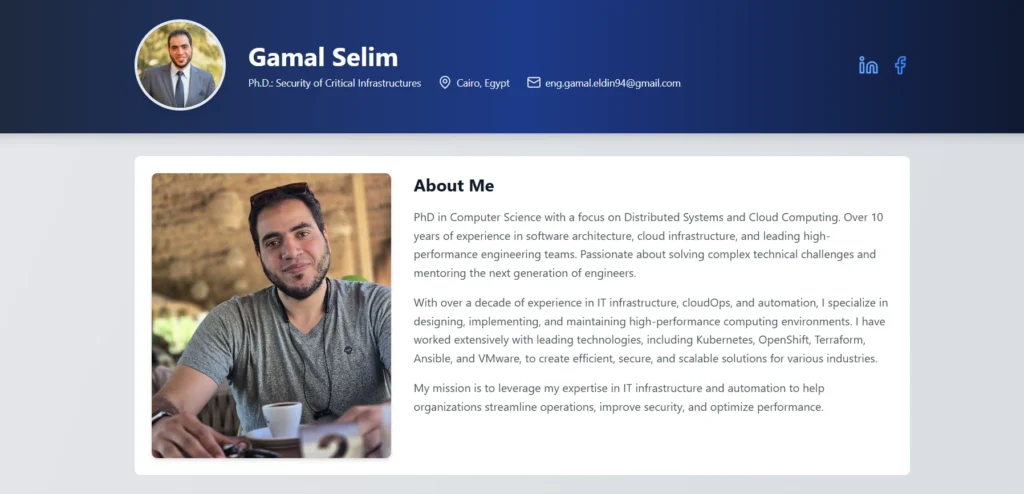 Dr. Gamal Selim